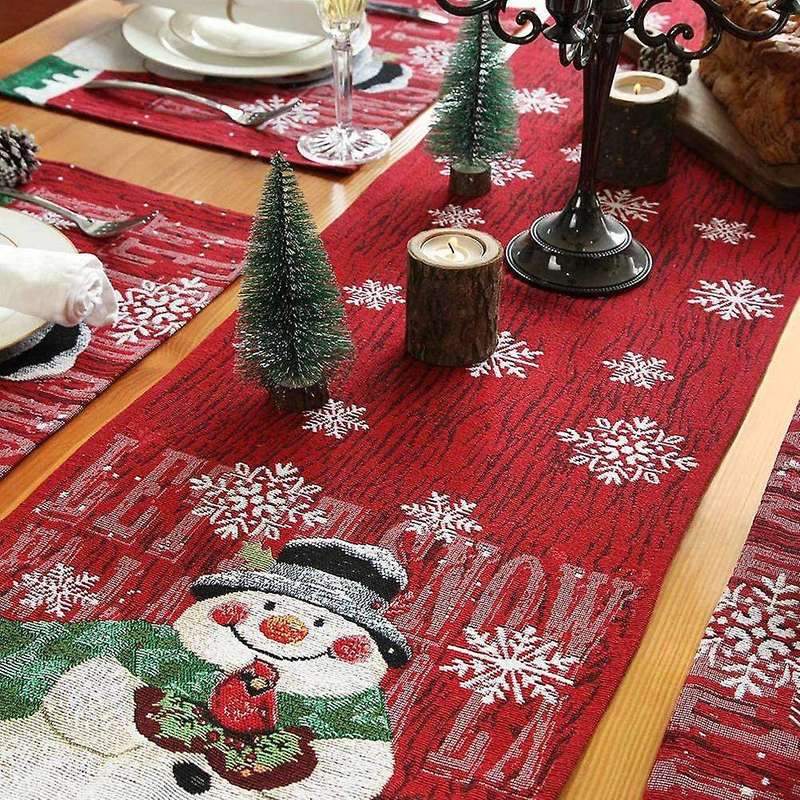 Christmas Table Runner for Dining Room for Table Decorations