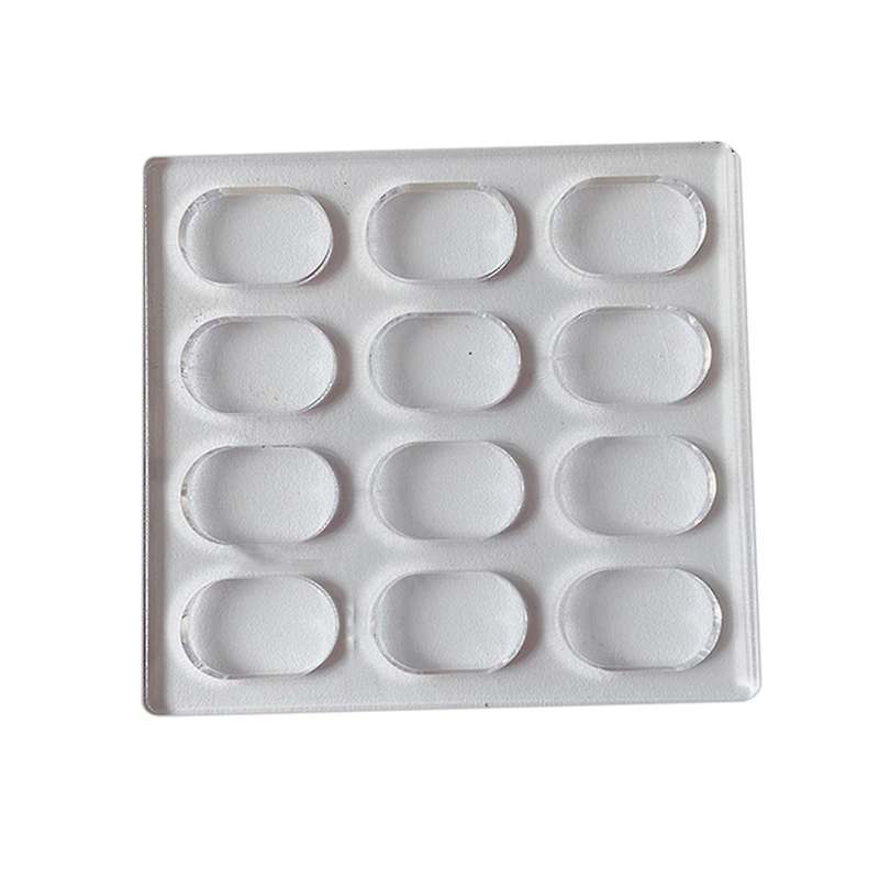 Clear Polycarbonate Dacquoise Cake Mold Oval Dakovaz Macaron Mould