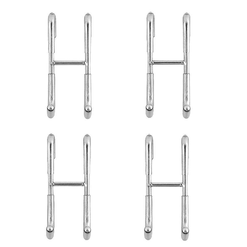 Shower Door Hooks, Towel Hanger for Bathroom, Door Hooks, Silver