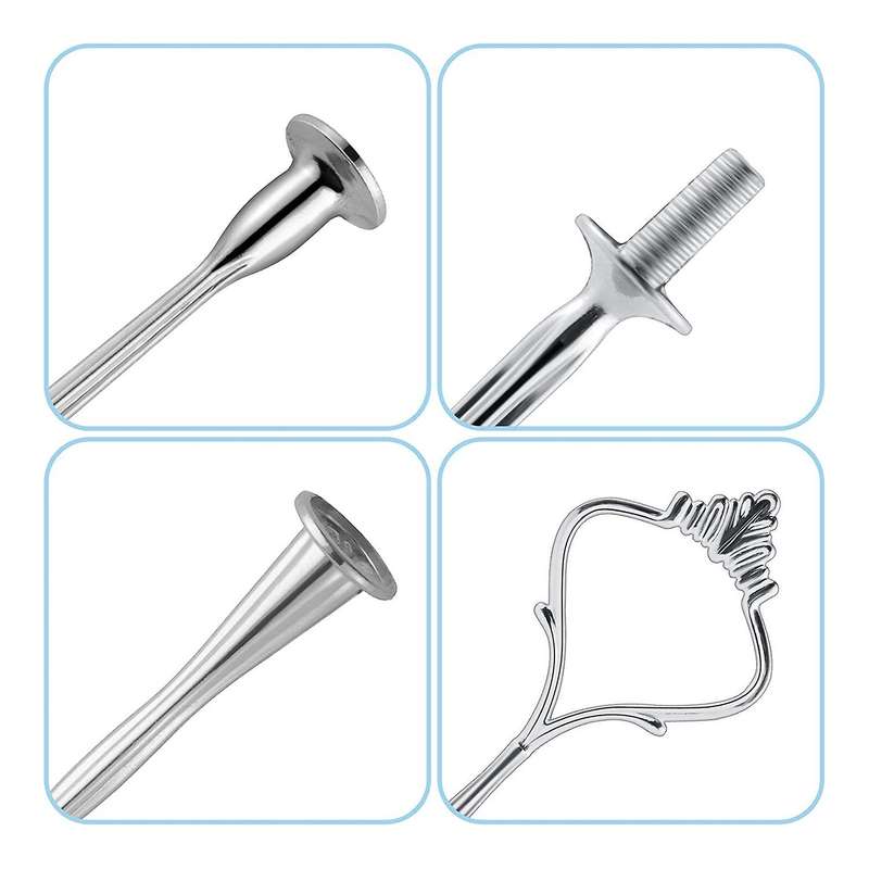 6 Set Tray Hardware for Cake Stand 3 Tier Cake Stand Fitting(silver)