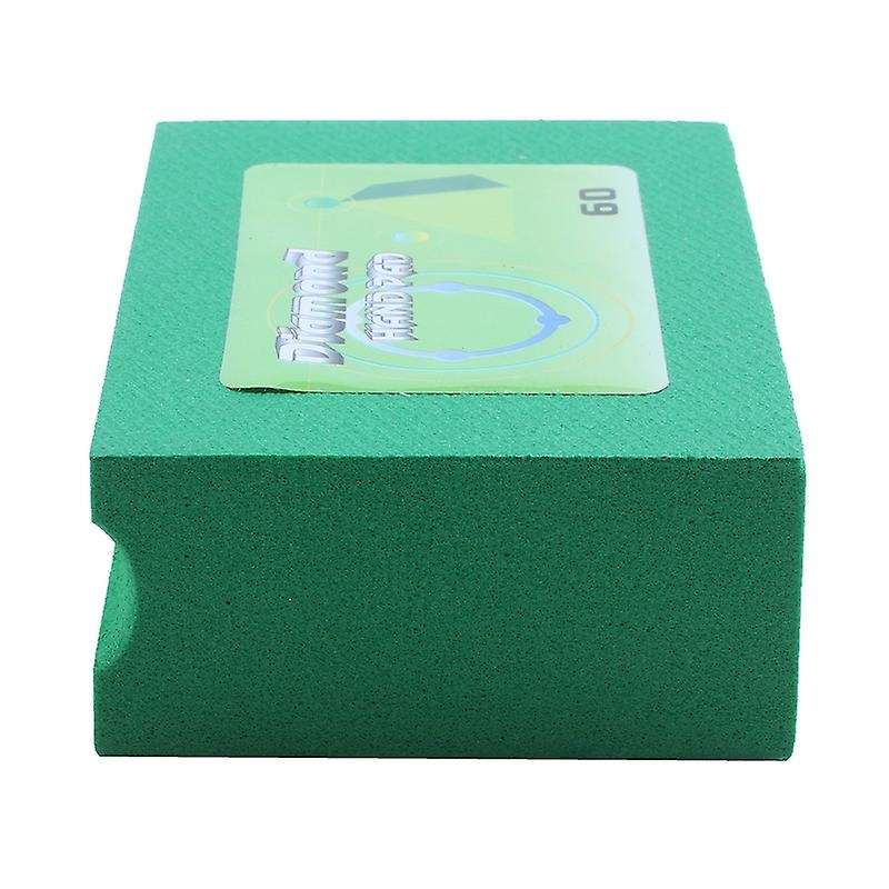 Sponge Grinding Dry Diamond Hand Polishing Pad Grit 60 Green