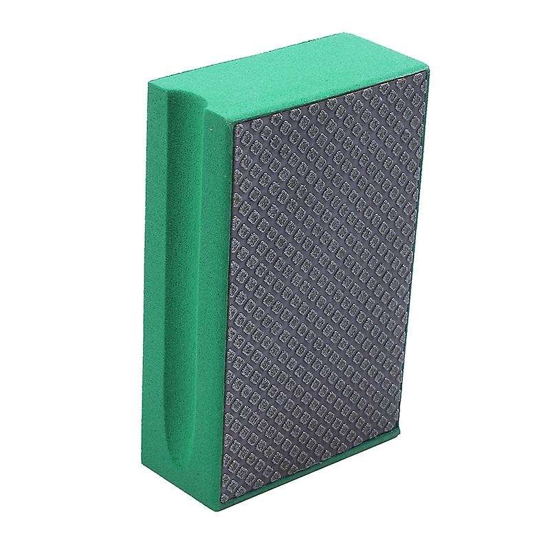 Sponge Grinding Dry Diamond Hand Polishing Pad Grit 60 Green
