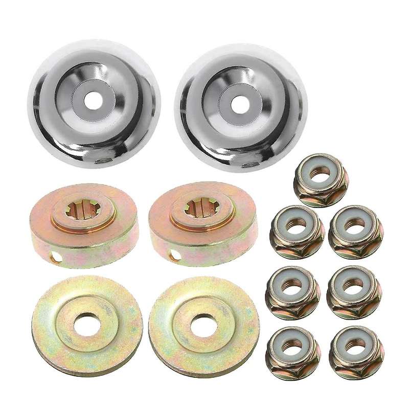8 Pcs Lawnmower Gearbox Universal with 5 Pcs Thread for Brush Cutter