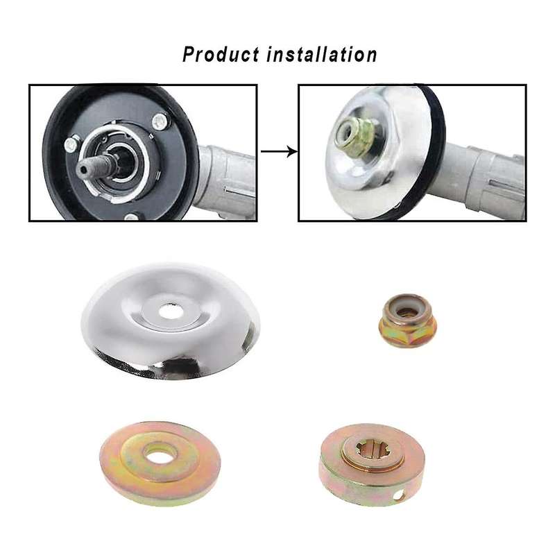 8 Pcs Lawnmower Gearbox Universal with 5 Pcs Thread for Brush Cutter