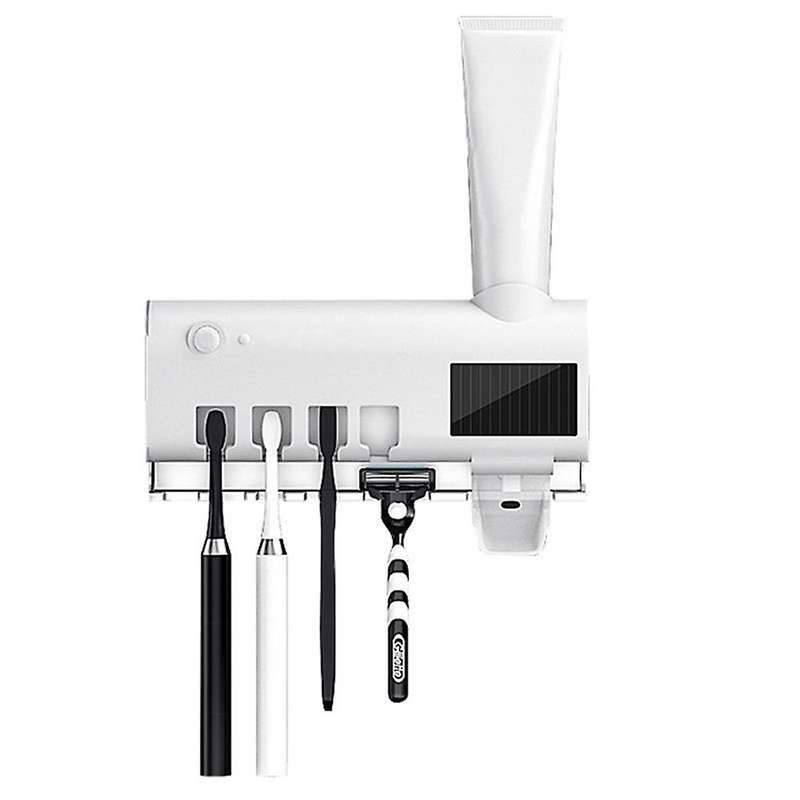 Toothbrush Disinfecting Automatic Toothpaste Dispenser-a