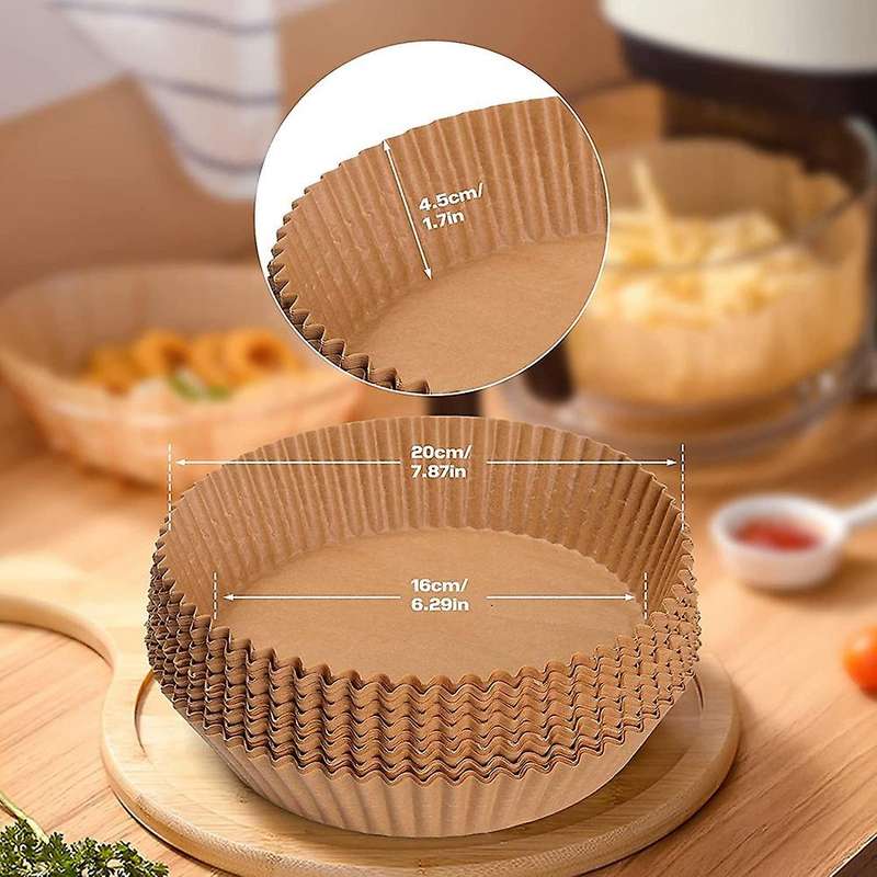 Air Fryer Disposable Paper Liner, Non-stick Liners, for Baking