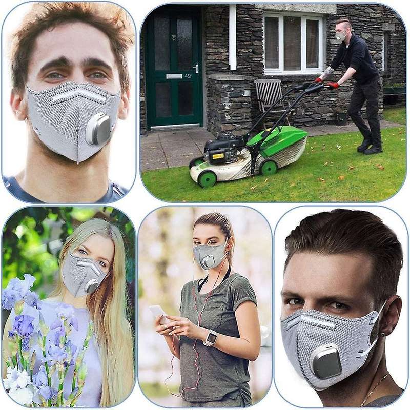 Electric Face Fan for Air Purifying, Sports Mini Battery Powered Fan
