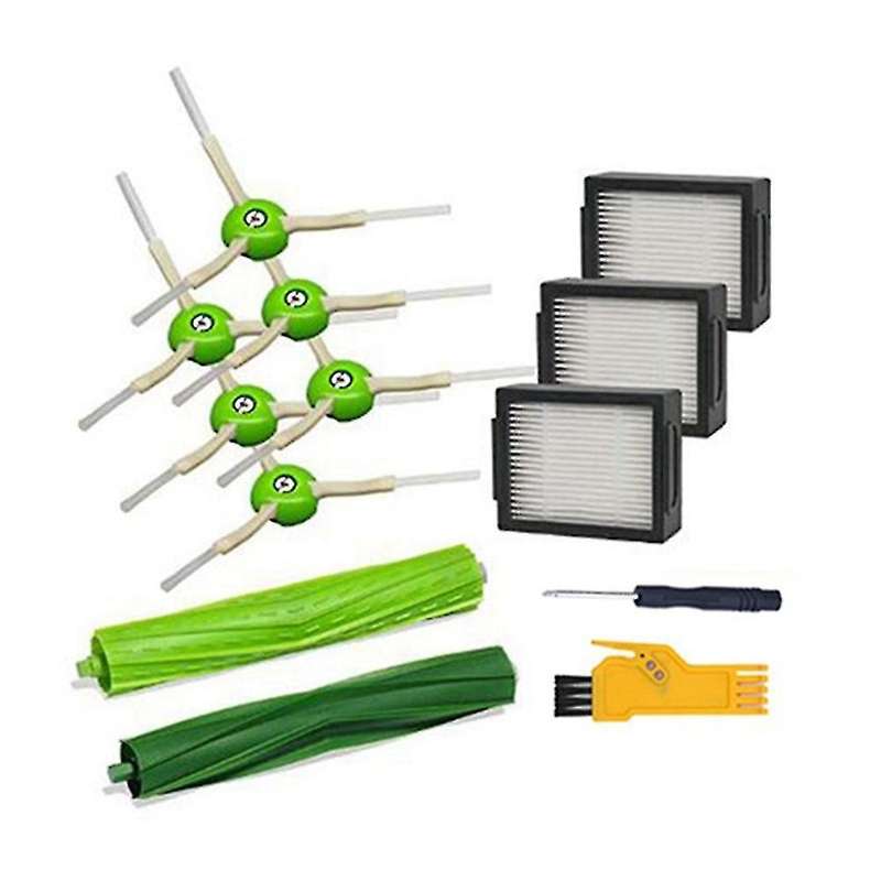 For Irobot Roomba I7 I7+ E5 E6 E7 Series Robot Filter Side Brush Roll
