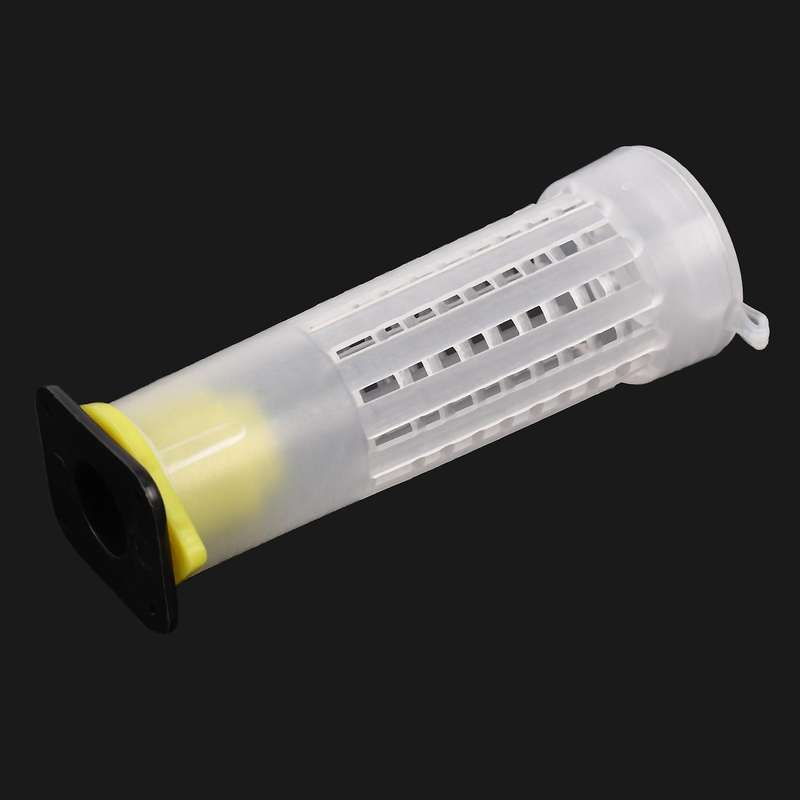 50pcs Bee Queen Cages Plastic Protective Cover Rearing Bees Tools