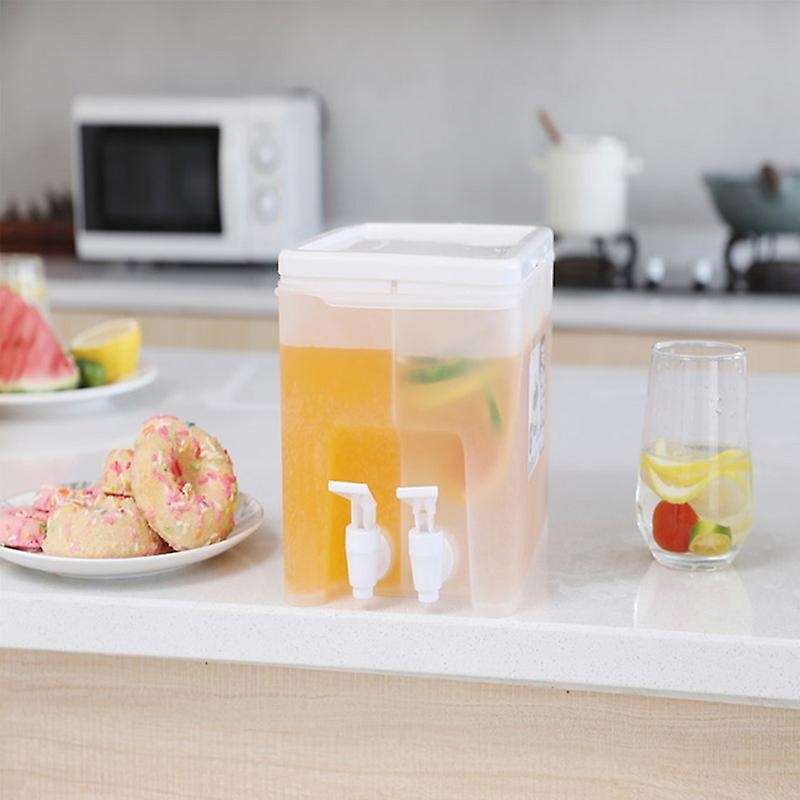 5l Water Jug with Faucet Lemon Fruit Teapot Cool Water Bottle Kettle