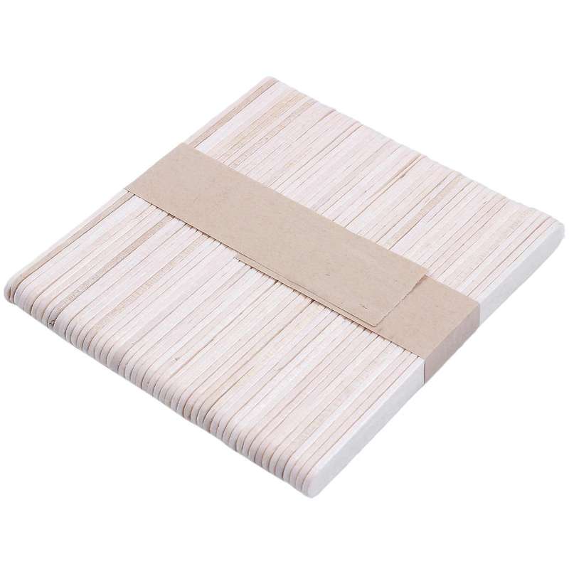 300pcs Ice Cream Stick Wooden Popsicle Stick Children Diy Tool
