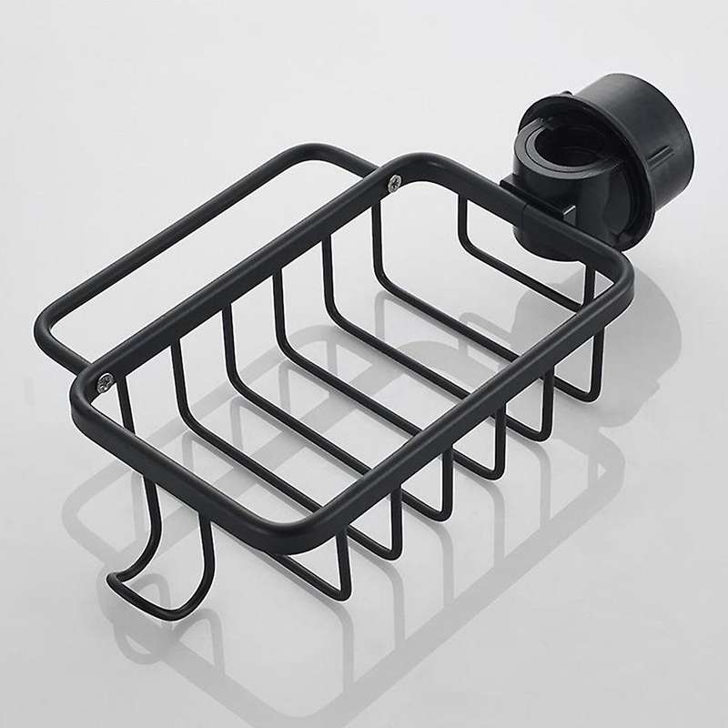 Kitchen Storage Rack Faucet Rack Aluminum Basket Sink Storage