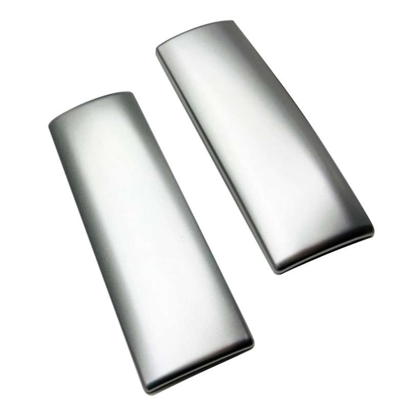 Car Interior Mouldings Matte Silver Middle Door Handle Panel Trim