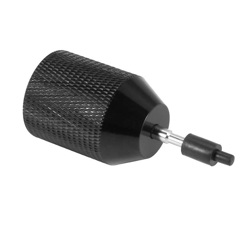 Black Co2 Needle Air Soft Refill Charger Adapter Cartridges
