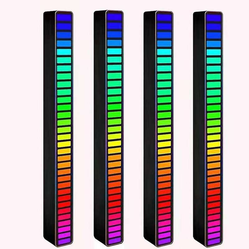 Rgb Sound Control Led Light Pickup Voice Activated Rhythm Lights- C
