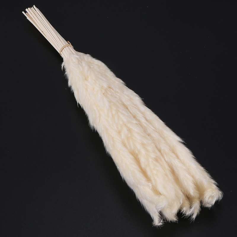 Dried Pampas Grass Decor 30 Pcs, 45cm Natural Dried Flowers White