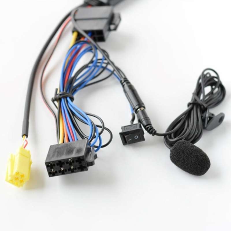 Car Bluetooth 5.0 Aux Cable Adapter+mic for Peugeot 307 308 206 207