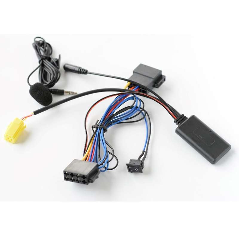 Car Bluetooth 5.0 Aux Cable Adapter+mic for Peugeot 307 308 206 207