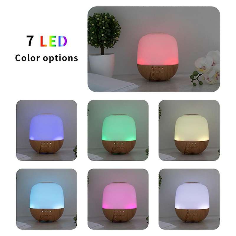 Electric Aromatherapy Diffuser Essential Oil Humidifier(black)
