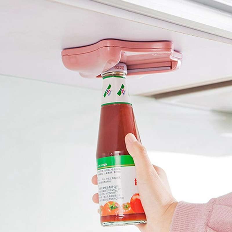 Jar Opener for Seniors Arthritic Hands Under Counter Top Lid Remover
