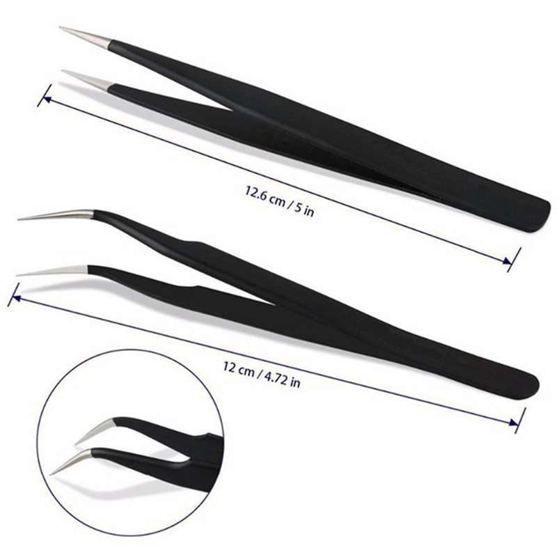 45pcs Mobile Phone Combination Disassembly Tool, Anti-static Tweezers