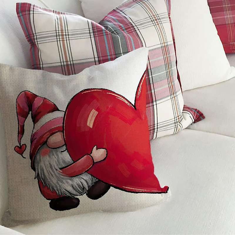 Valentine's Day Pillow Case Valentine's Day Decoration Family Love