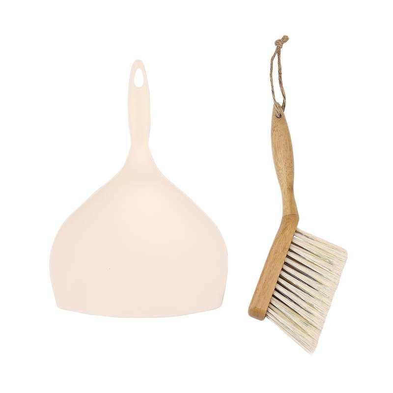 Small Broom Set Japanese Desktop Cleaning Broom Bucket Combination