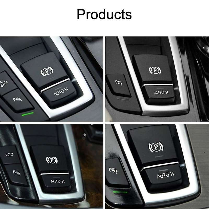 Car Handbrake Parking Brake P Button Switch Cover For-bmw 5 6 7 New