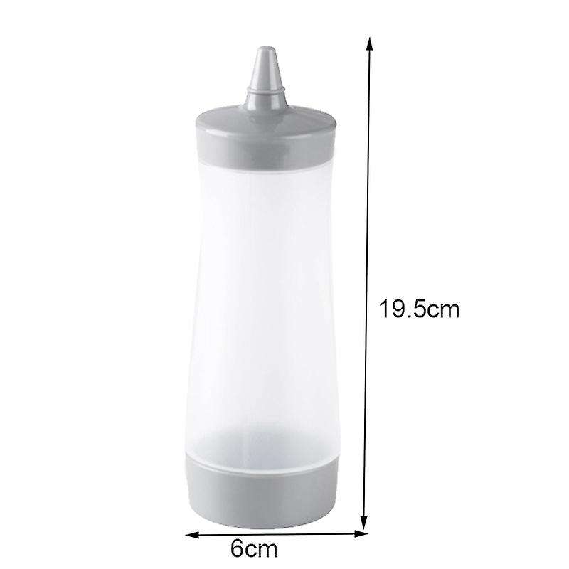 3 Pcs Condiment Squeeze Bottles,ketchup Sauce, Bbq, Dressings, Syrup