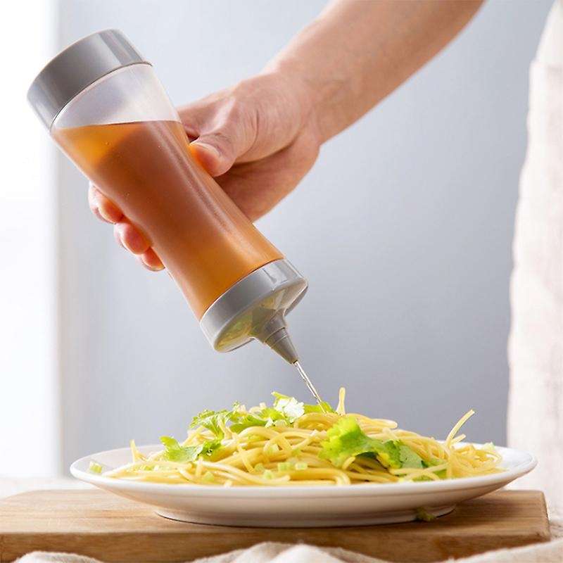 3 Pcs Condiment Squeeze Bottles,ketchup Sauce, Bbq, Dressings, Syrup