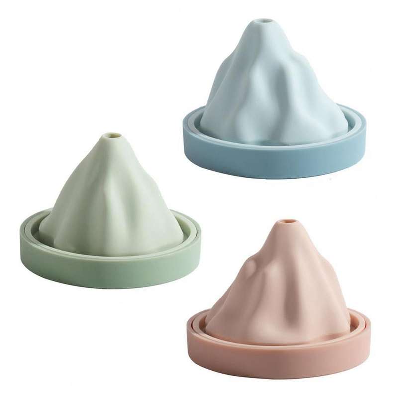 3 Pcs Homemade Ice Square Freezer Mold Accessories Silicone Ice Mold