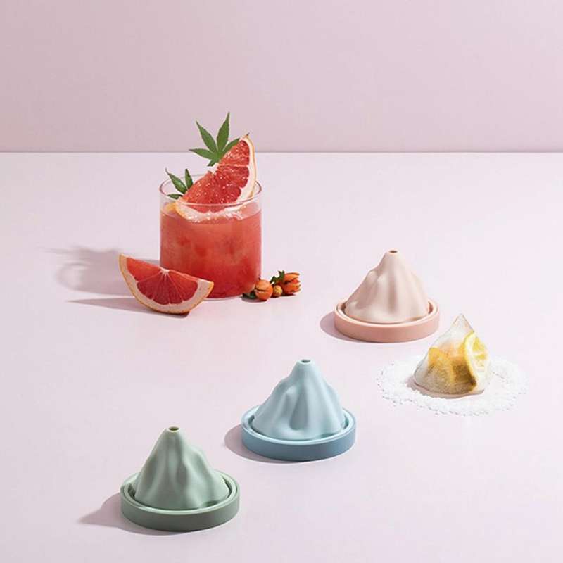 3 Pcs Homemade Ice Square Freezer Mold Accessories Silicone Ice Mold