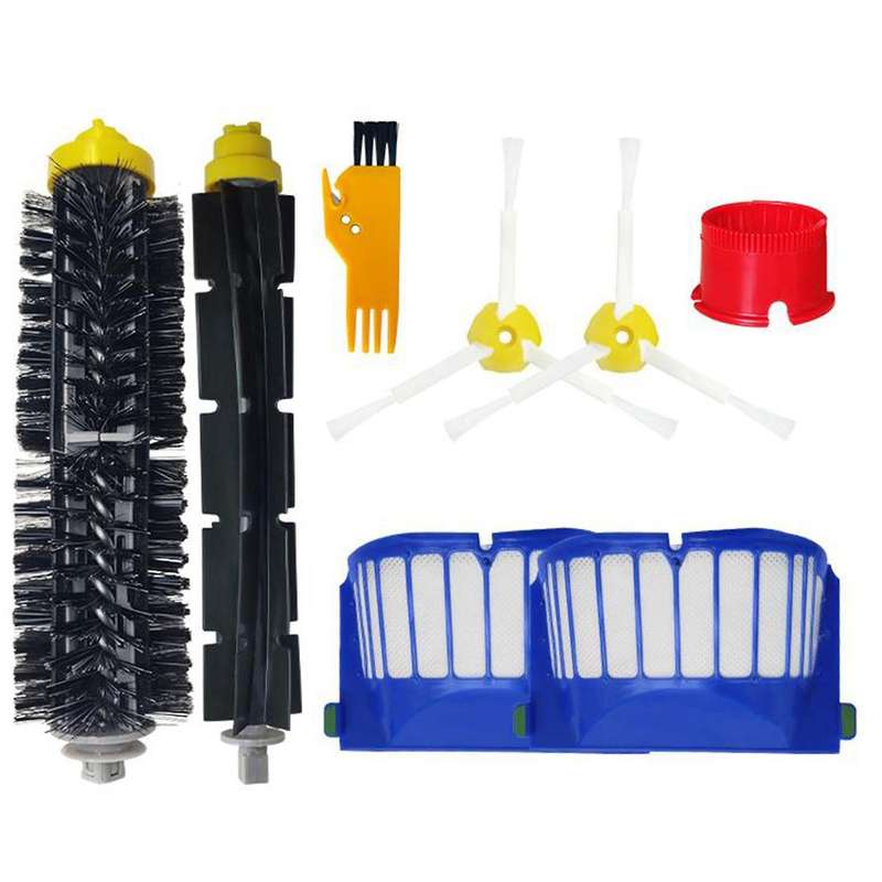 Hepa Filter Main Side Brush for Irobot Roomba 600 Series Robot