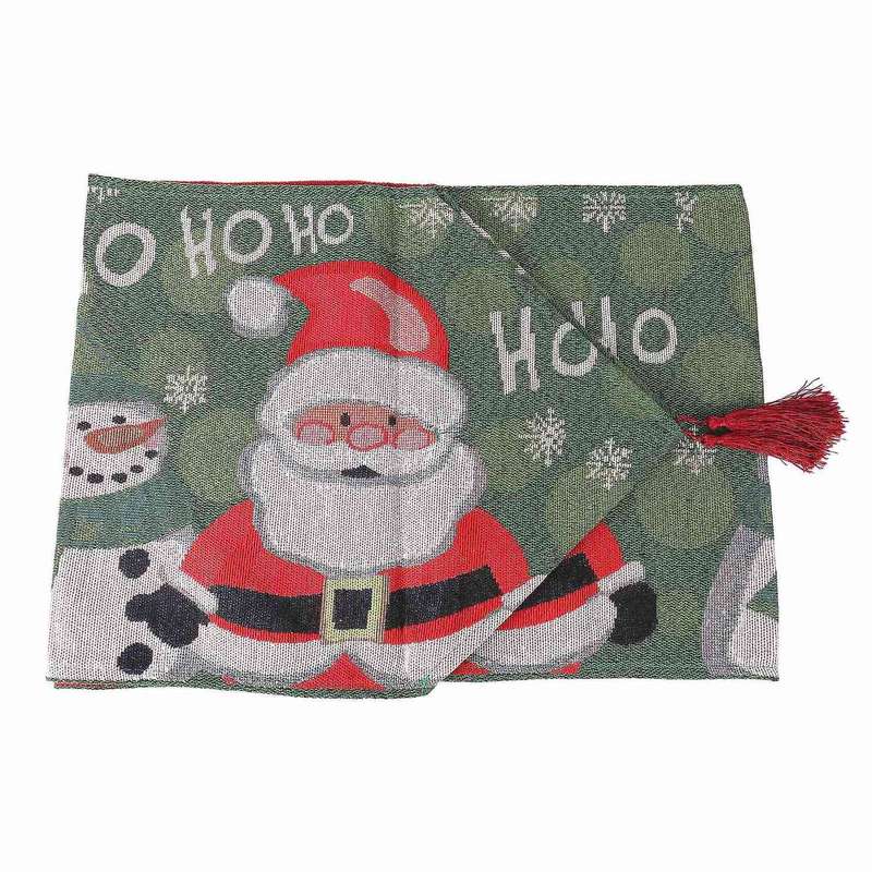 Christmas Table Runner - Holiday Table Runners for Dining Room, D
