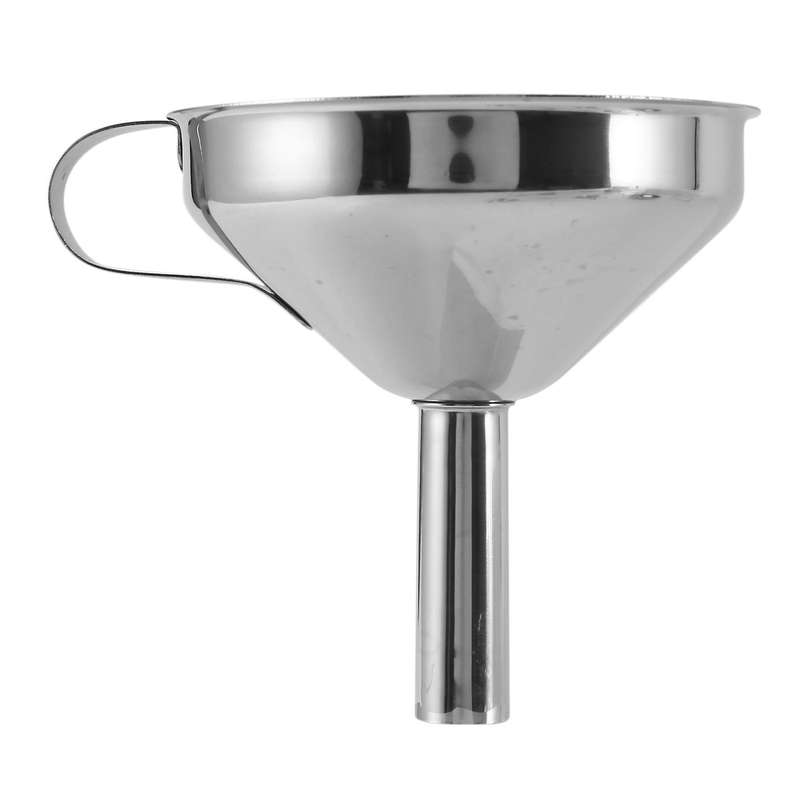 Stainless Steel Funnels Set,funnels with Strainer for Powder Oils