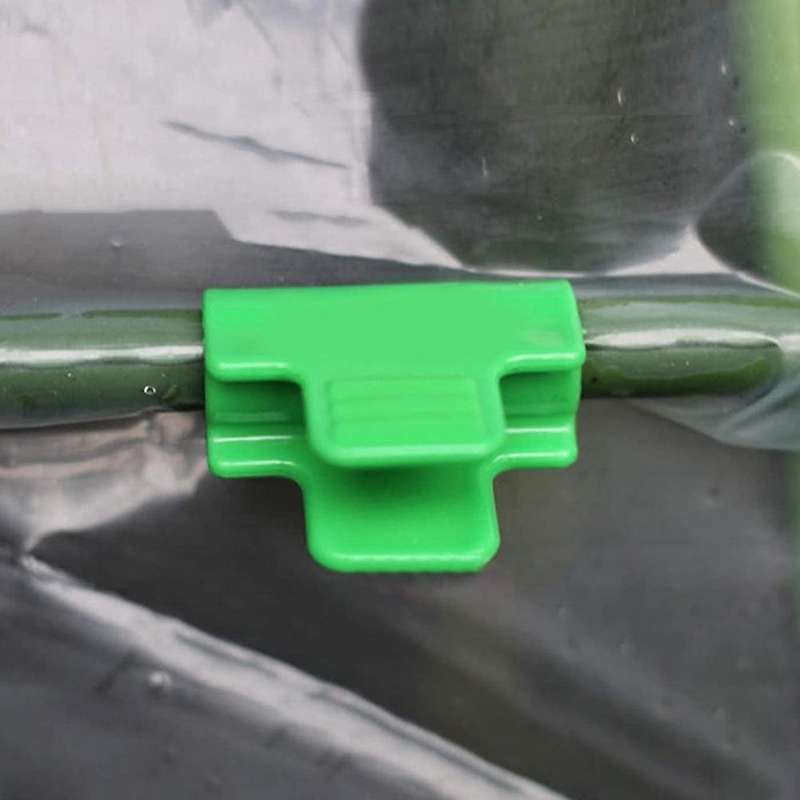 60pcs Greenhouse Clamps-0.43 Inch Row Cover Shed Film Shading Net