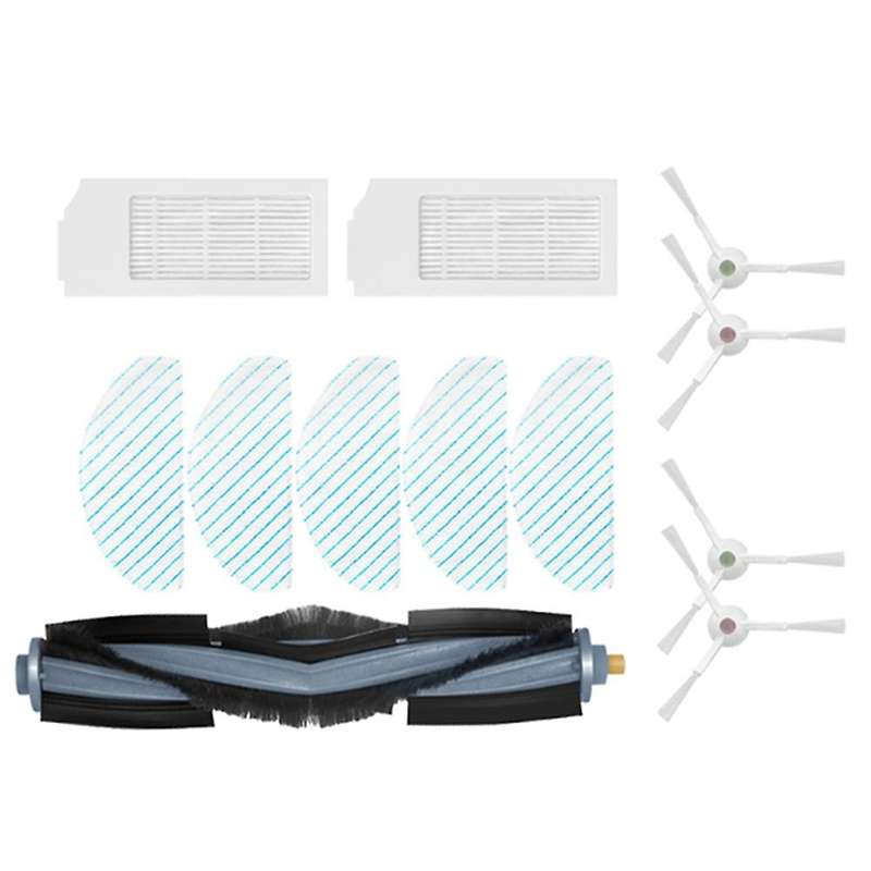 Roller Brush Side Brush Hepa Filter for Ecovacs Deebot T10plus
