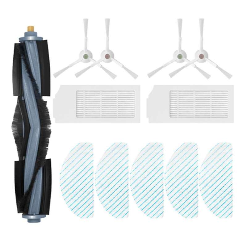 Roller Brush Side Brush Hepa Filter for Ecovacs Deebot T10plus