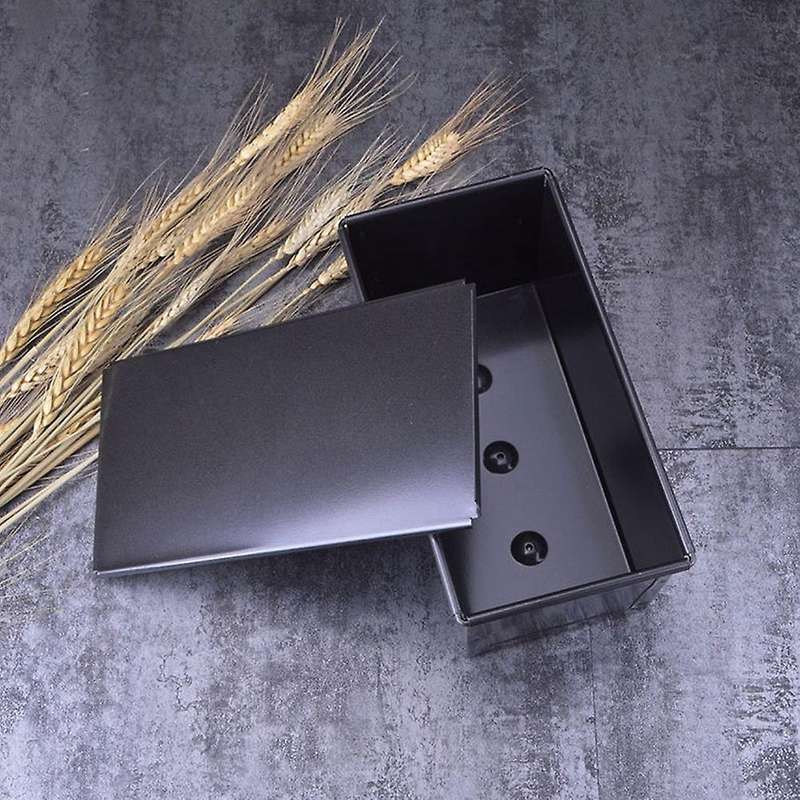 250g Carbon Steel Bread Loaf Pan with Cover Professional Maker Pan