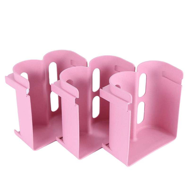 Storage Shelf,for Can Beer,wine Bottle,fridge Organizer Shelves,pink