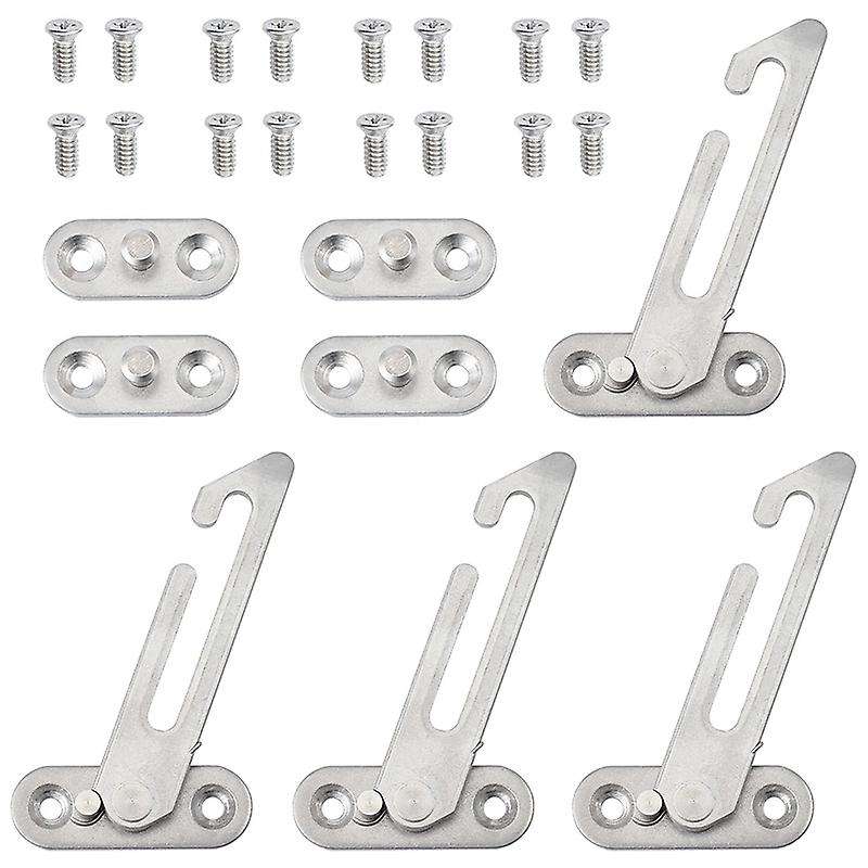 4pcs for Upvc Window Stainless Steel Child Lock Restrictor(right)
