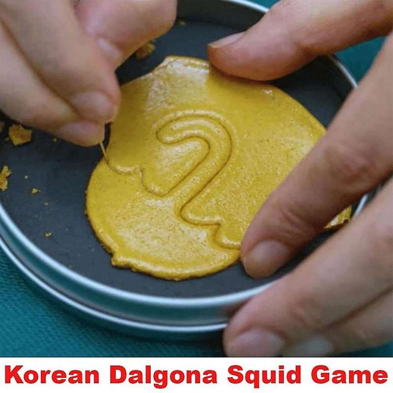 Squid Game Candy Mold Umbrella Eco-friendly for Desserts Tools Gift