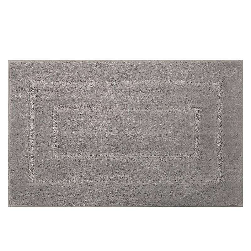1pcs Bathroom Mats Luxury Soft Absorbent Plush Gray Bathroom Rugs