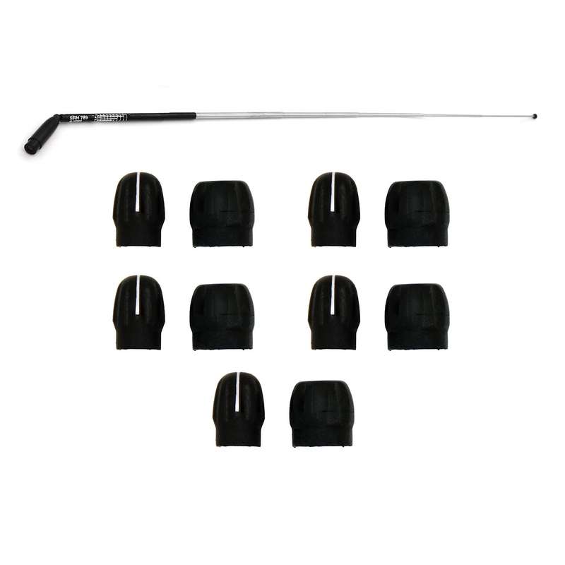 Srh789 Sma Male 95-1100mhz Foldable Telescopic Antenna