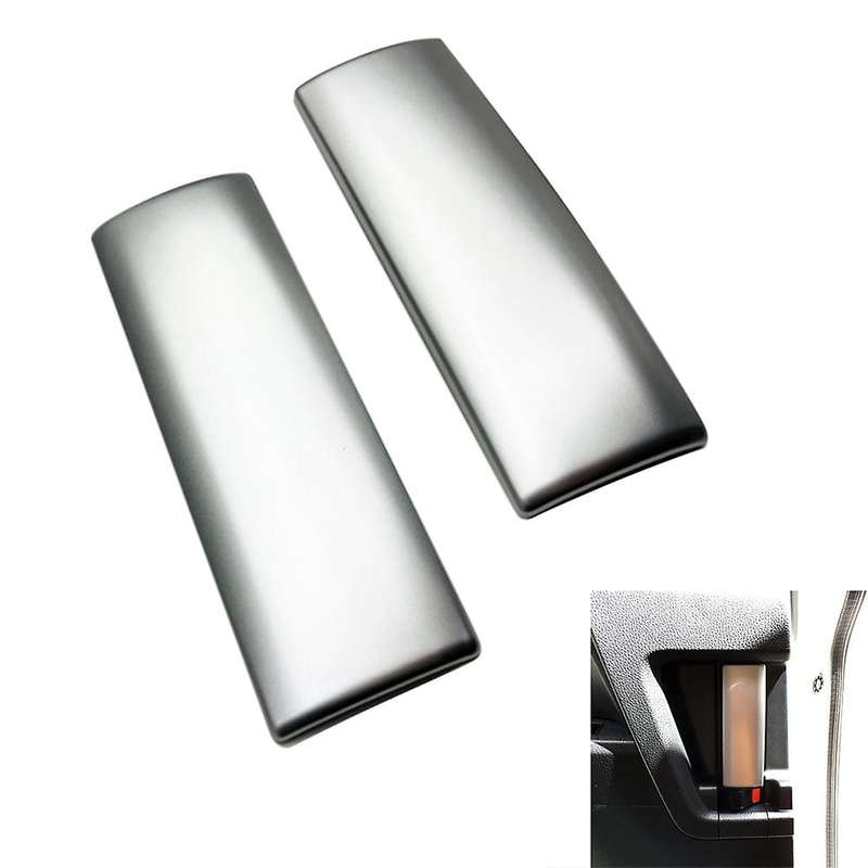 Car Interior Mouldings Chrome Silver Middle Door Handle Panel Trim