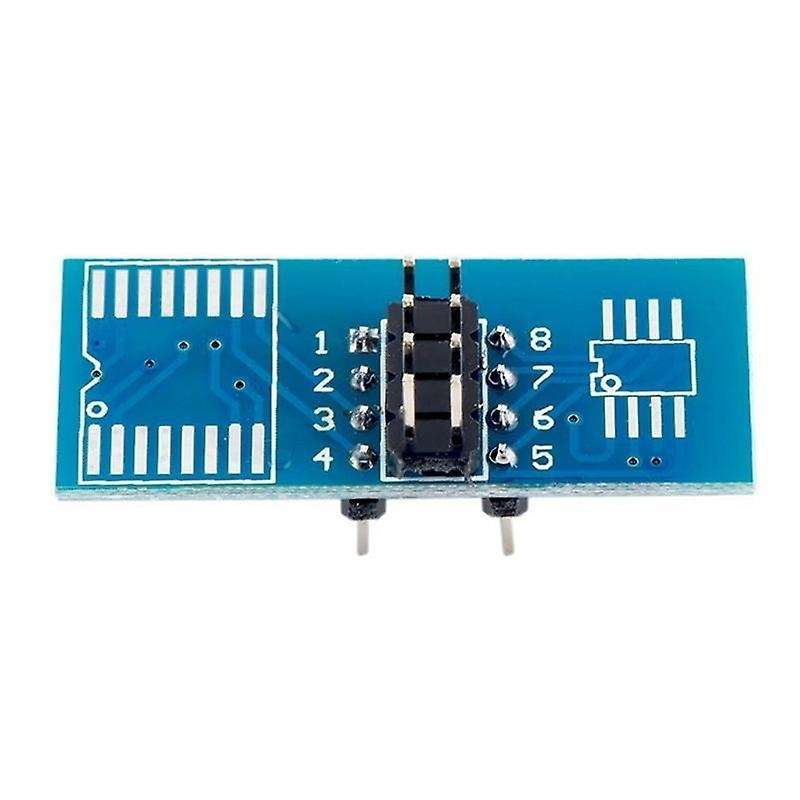 3x Soic8 Sop8 Flash Chip Ic Test Clips Socket Programmer Bios/24/25