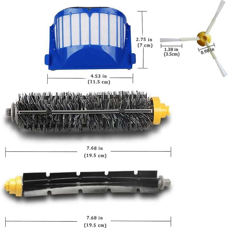 Replacement Parts Accessory for Irobot Roomba 600 Series 690 692 694