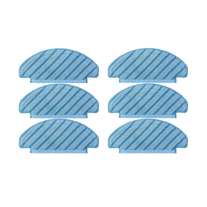 6 Pcs Washable Mop Cloths for Ecovacs Deebot T8 Max/t8 Aivi/t9