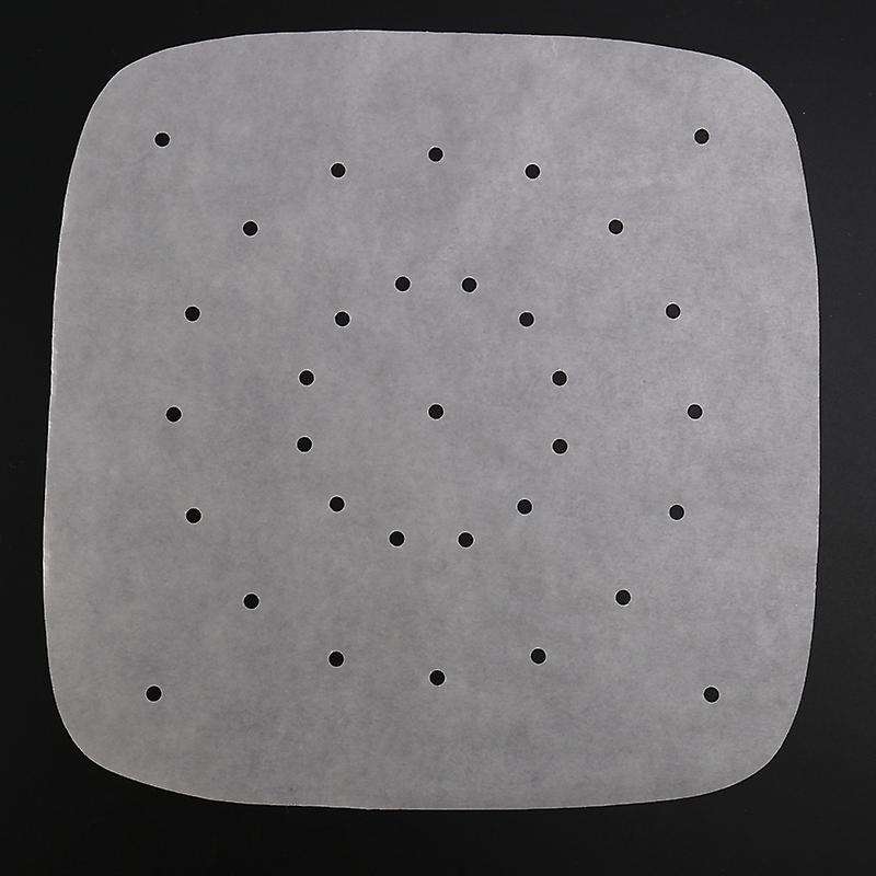 Air Fryer Parchment Paper White Square Air Fryer Lining / Steamed-b