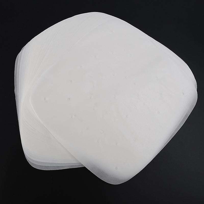 Air Fryer Parchment Paper White Square Air Fryer Lining / Steamed-b